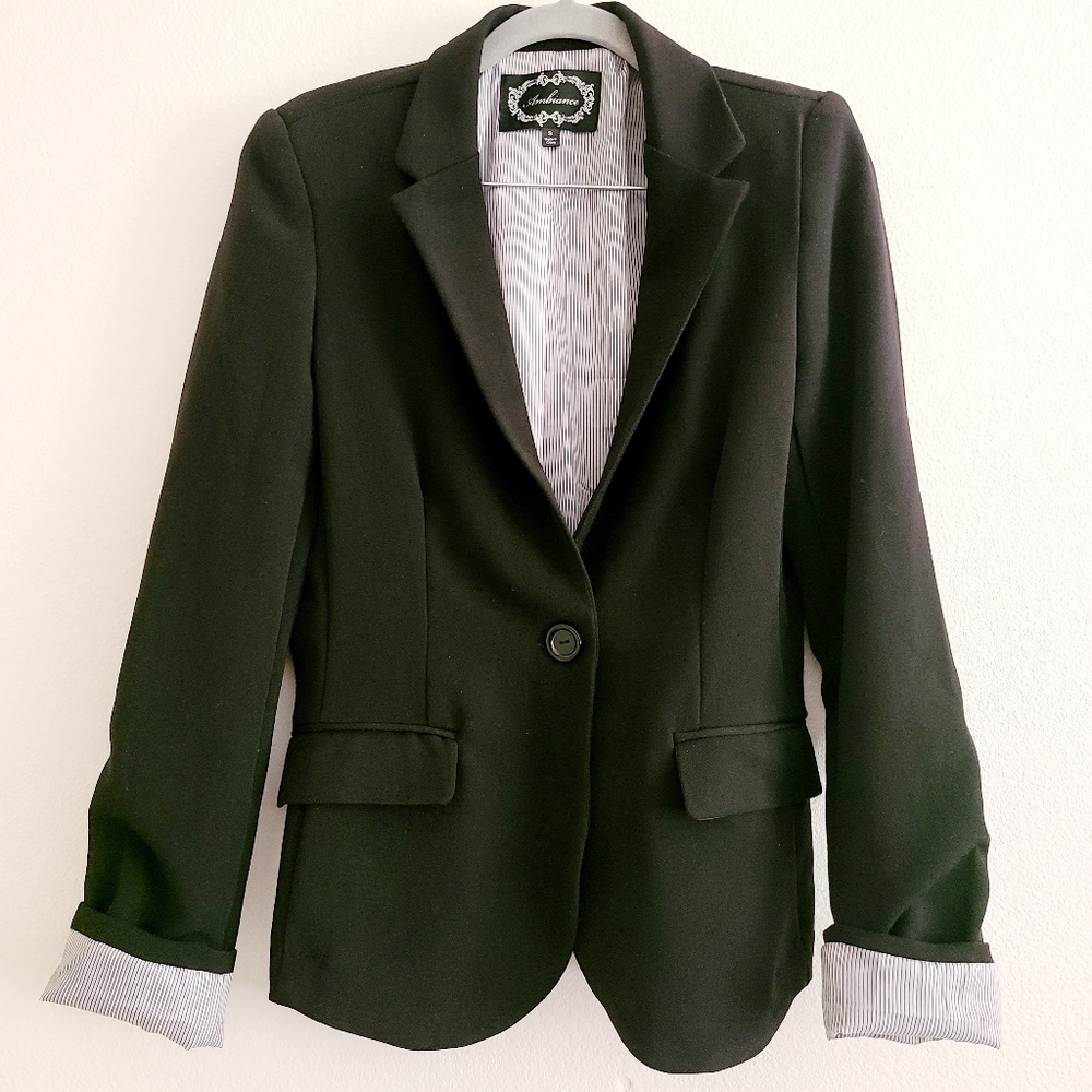 Ambiance Black Blazer